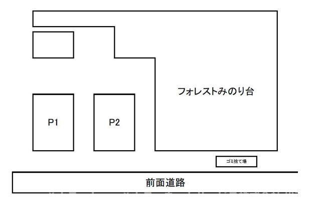フォレストみのり台の区画図