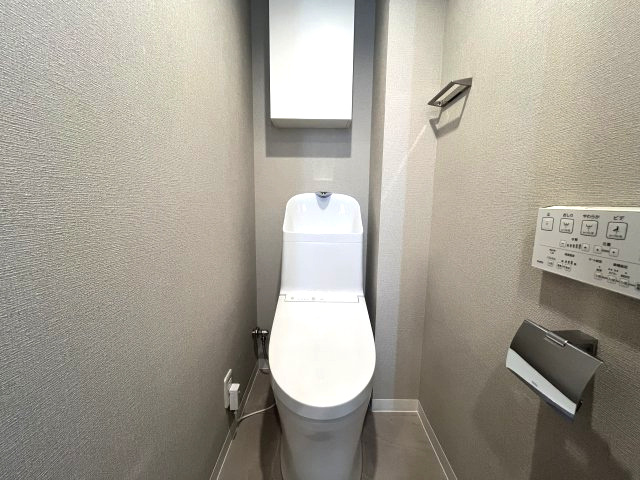 新座市野火止「マンハイム武蔵野北810号」のトイレ