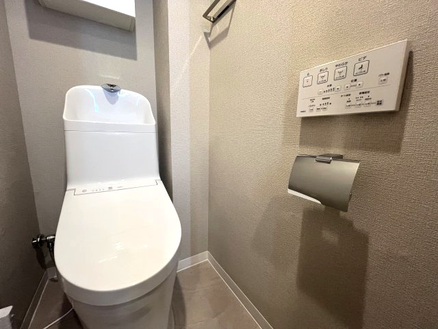 新座市野火止「マンハイム武蔵野北810号」のトイレ