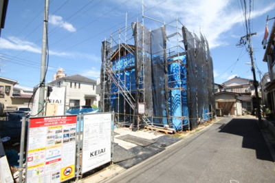 【前面道路含む現地写真】 | 三郷市戸ヶ崎13期