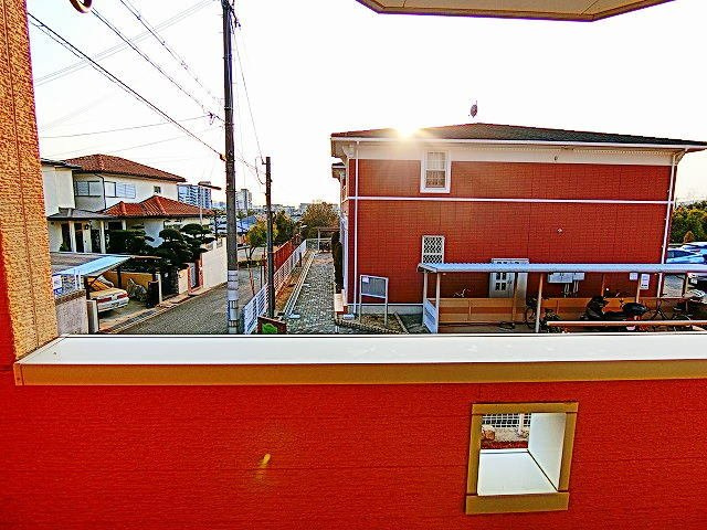 ラッフィナート・カーサ弐番館のバルコニー