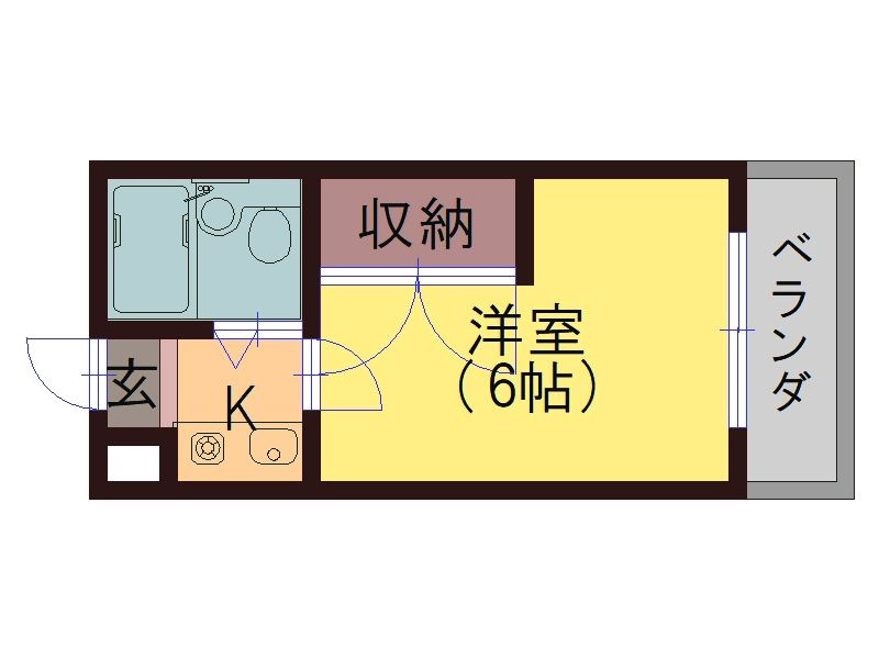 アベニュー西長居の間取り