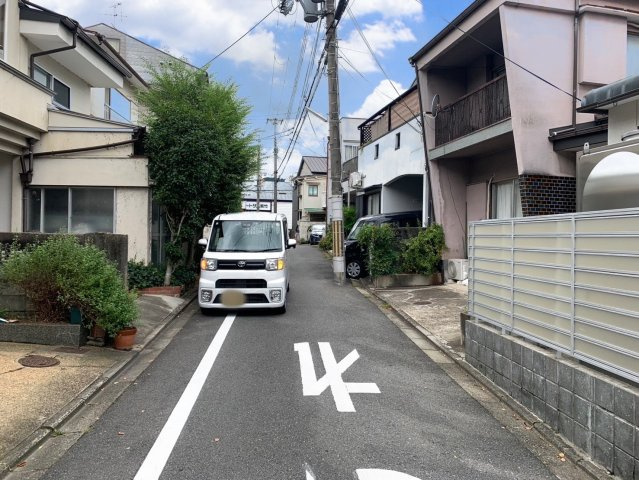 紫竹西北町の前面道路含む現地写真