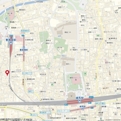 【地図】 | ソアール豊島園