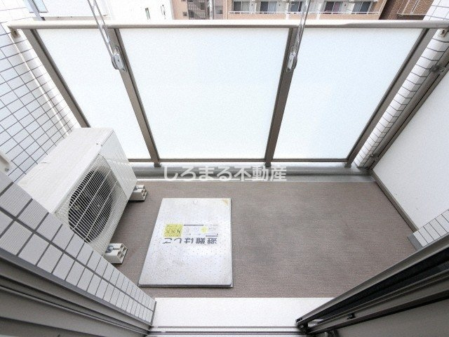 エス・キュート京町堀のバルコニー