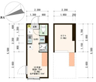 ルナモンターニュ赤羽　ＩｏＴ　ＢＴ別　独洗付　ネットフリー　１００有の画像
