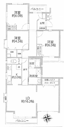 【間取り】 | グリーンヒル買取1号棟