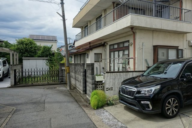 高崎市日光町　【二方向道路】売地の外観|南東から北西方向（解体更地渡し）