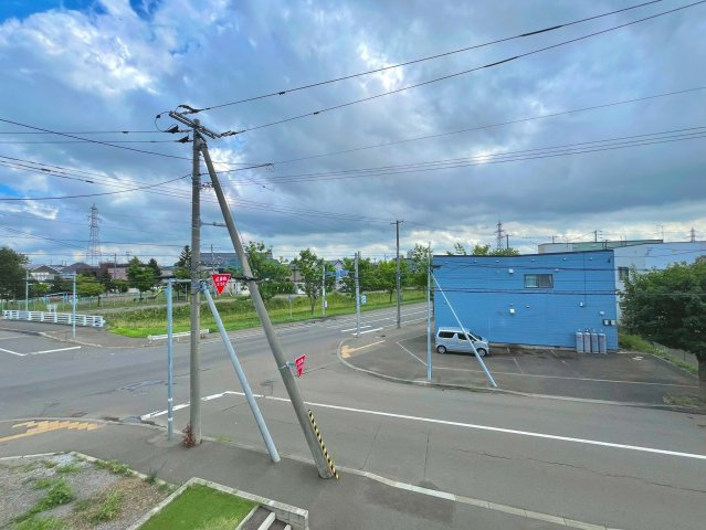 厚別西5条2丁目の展望|前面に陽を遮る建物がなく、明るく風通しの良い室内です♪