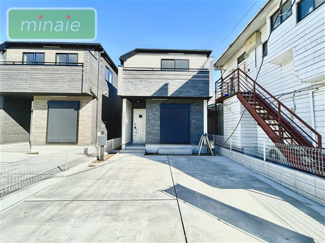 【外観】 | 並列２台駐車　リビング階段　全2棟　B号棟　南大野 | 販売現地