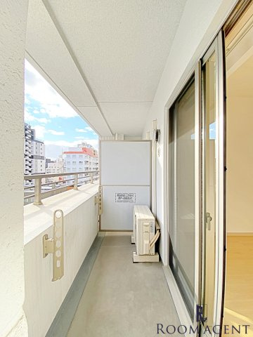 レジディア久屋大通のバルコニー
