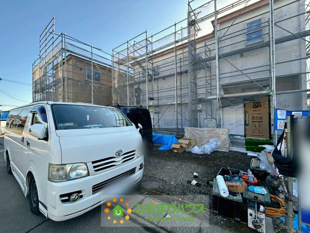 古河下辺見第6　新築一戸建て　01　リーブルガーデンの駐車場|2025/12/01 撮影