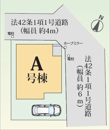 【区画図】 | ふじみ野市富士見台 | 全1棟