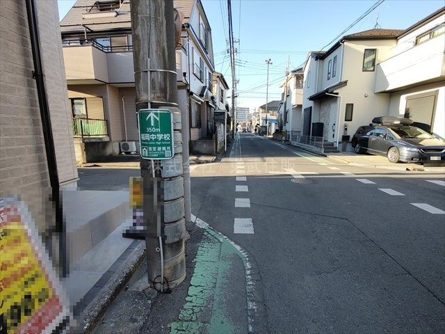 【前面道路含む現地写真】 | ふじみ野市富士見台 | 住環境良好です