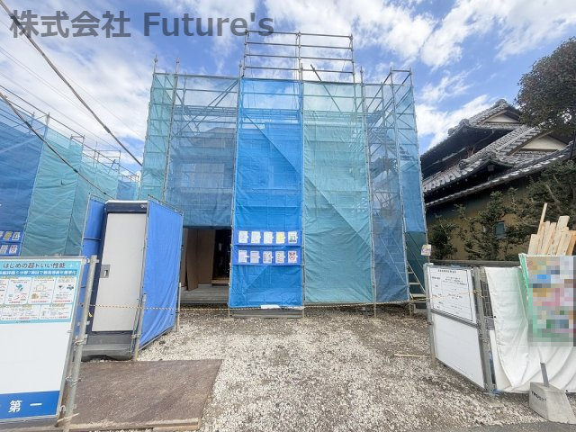 三郷市彦糸1丁目　新築戸建　全4棟　4号棟の外観|現地の写真になります。