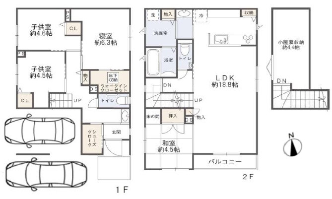 宇品西2丁目の間取り