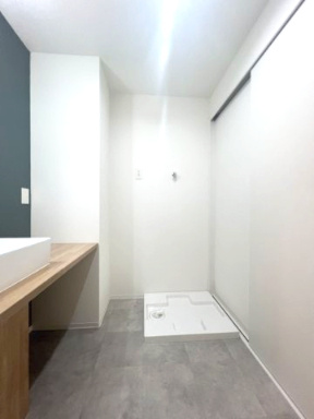 セブンスズキの設備|洗濯機置き場です