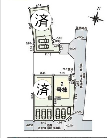 【区画図】 | 新築一戸建て「南足柄市塚原第３５」