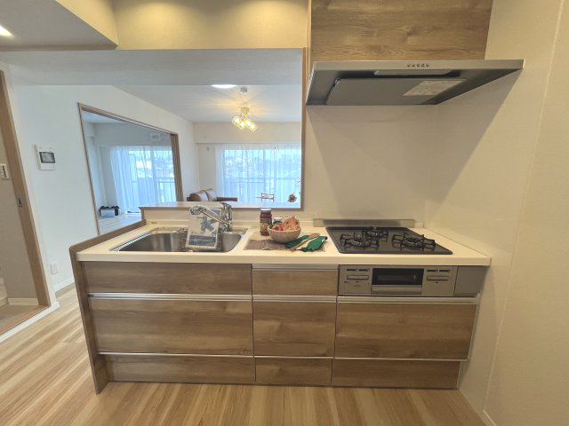 新座市大和田「ライオンズマンション新座第２」のキッチン