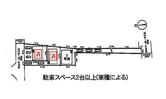 【区画図】 | 【仲介手数料０円】海老名市大谷北第3　新築一戸建て　3号棟　全3棟 | 海老名市大谷北第3　新築一戸建て　3号棟　全3棟