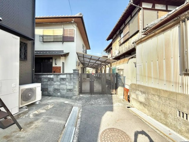 野洲市行畑１丁目　売土地の外観