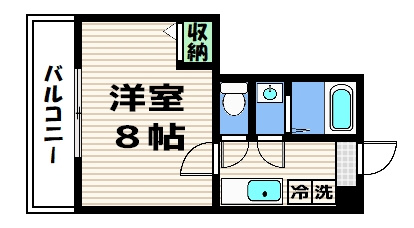 フラッティ上玄京の間取り