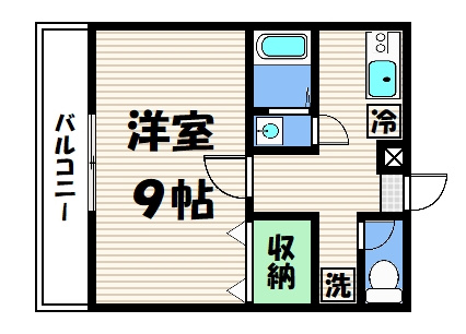 フラッティ上玄京の間取り
