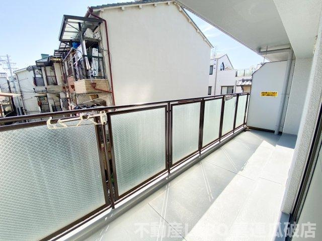 メゾンラシャンテのバルコニー