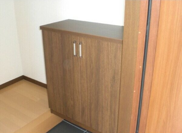 メゾン・プランドールＤ棟の玄関