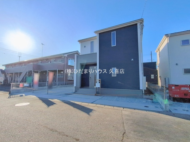 古河下辺見第6　新築一戸建て　02　リーブルガーデンの駐車場|2026/2/5　撮影