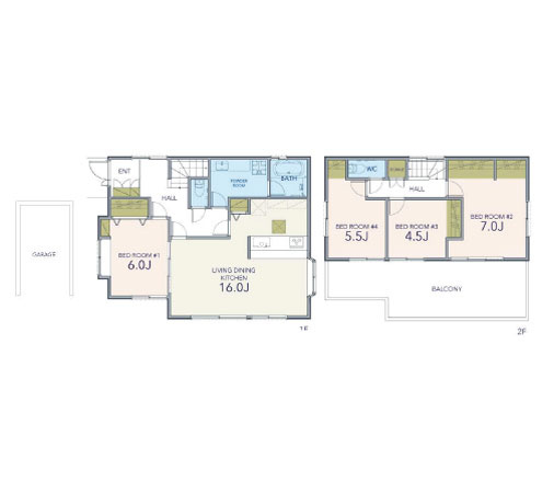 東山田駅から11分　大型バルコニー付き　東山田町戸建Part3