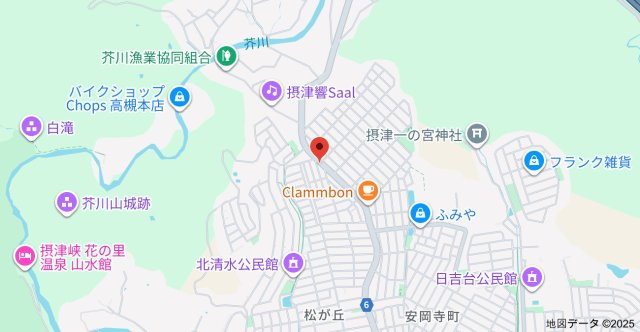 アンフィニィ・松ヶ丘の地図