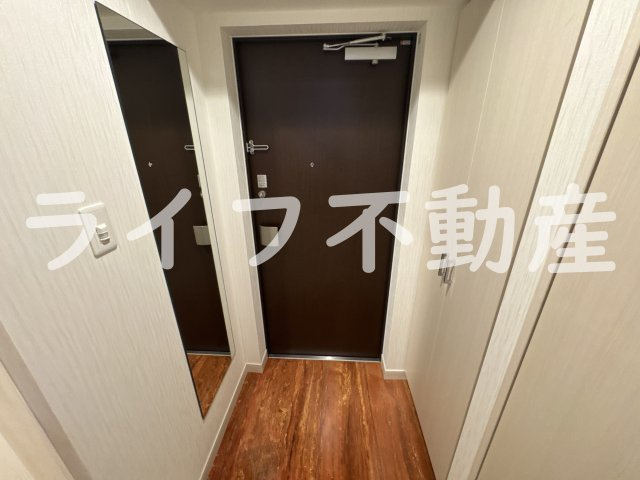 プレジオ長田の玄関|ゆったりとした玄関です