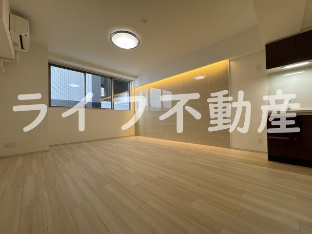 プレジオ長田の居間・リビング|ゆったりとしたリビングです