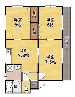 【間取り】 | ヴィラ祇園