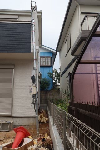 【外観】 | 《仲介手数料無料》西区プラザ25-13(全1戸)新築一戸建てハートフルタウン | 撮影日 2025年10月14日 10:00 曇り