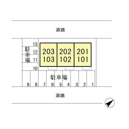 サンズの区画図