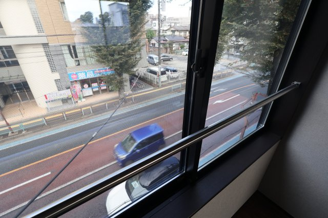 【バルコニー】 | 《仲介手数料無料》中央区大戸５丁目24-10(全1戸)新築一戸建て | 撮影日 2025年10月23日 12:00 晴れ