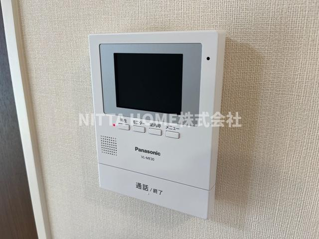ラ　グリシーヌＡ棟のセキュリティ|モニタ付きインターホン完備で安心です◎