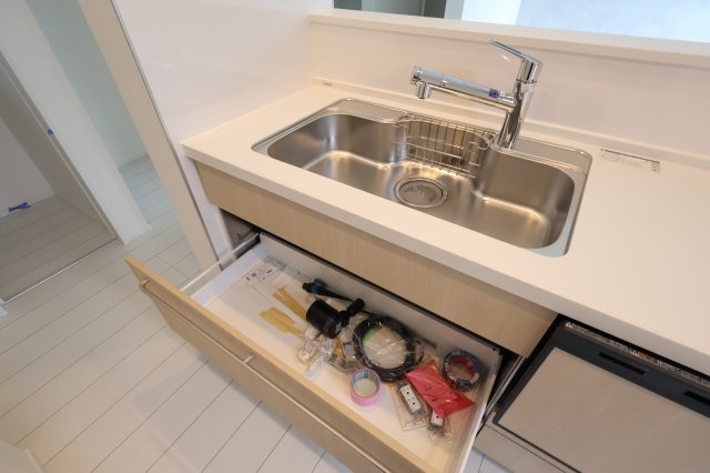 大宮区大成町１丁目470(1号棟)新築一戸建てのキッチン|撮影日 2025年9月20日 11:00 曇り