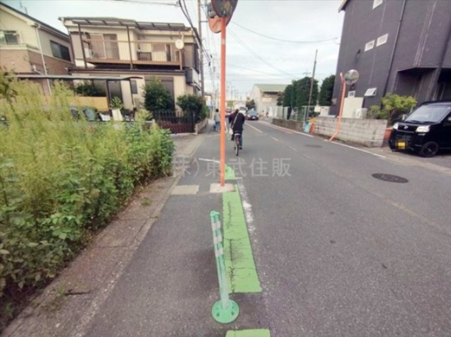 【前面道路含む現地写真】 | 志木市上宗岡 | 閑静な住宅地です