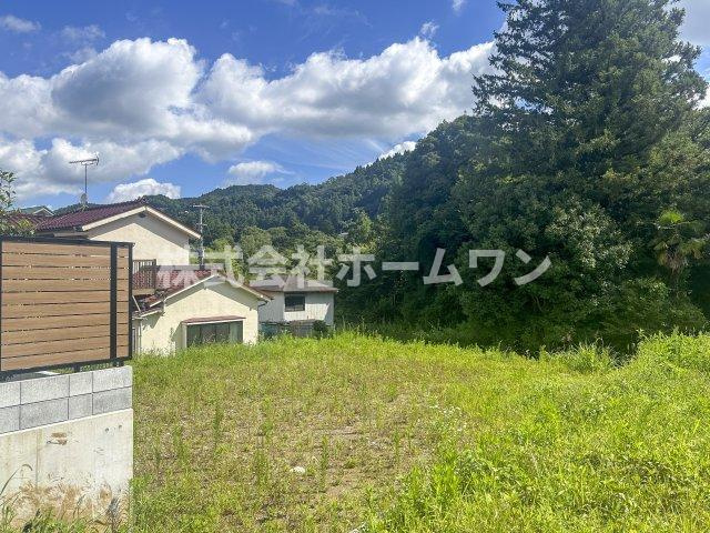 青梅市日向和田　土地の外観