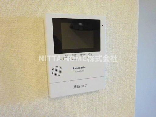 丹波篠山市味間南のアパートのセキュリティ|ＴＶドアホンを設置済み☆彡