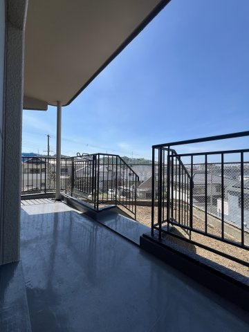 白峯グランドハイツ　のバルコニー