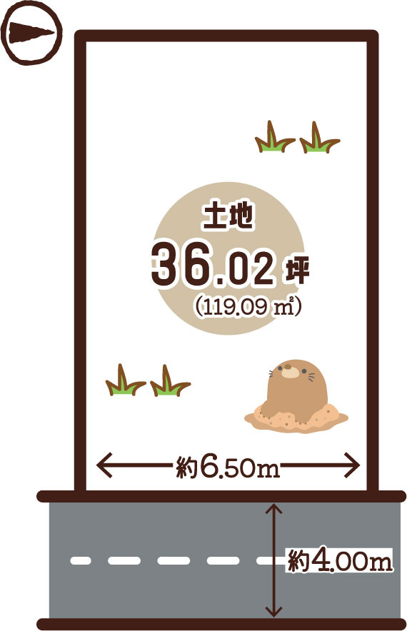 御陵下御廟野町の外観