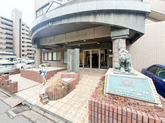 ライオンズマンション築地口弐番館のエントランス|落ち着いたエントランスです