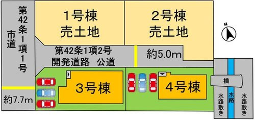 よかタウン　岡山市南区北七区【仲介手数料無料】の区画図