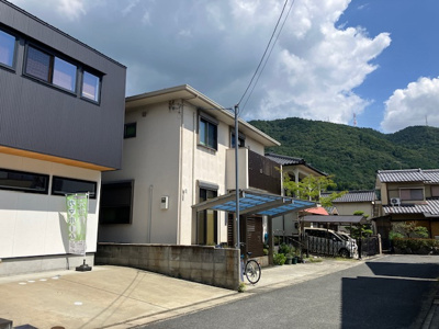 【前面道路含む現地写真】 | 篠町見晴三丁目一戸建 | 前道4.1ｍ