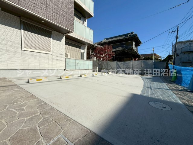 グレイスハイムの駐車場