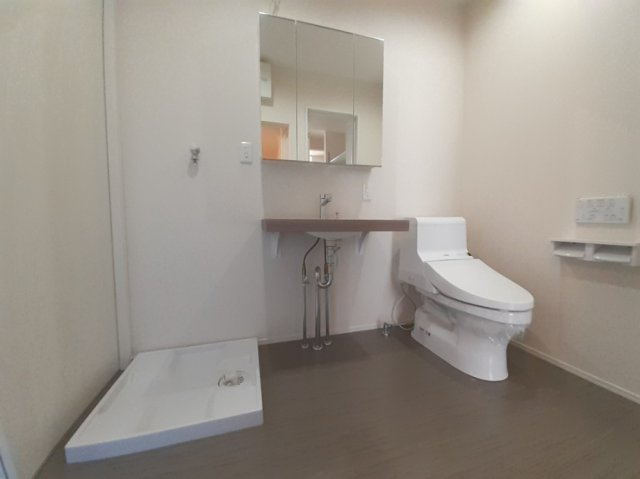 ガーデニアの洗面所